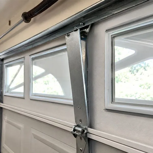 Garage door panel repair
